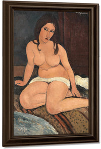 Seated Nudeb By Amedeo Modigliani Fine Art Print