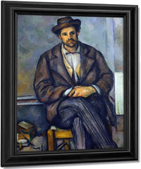 Seated Peasant By Paul Cezanne Fine Art Print