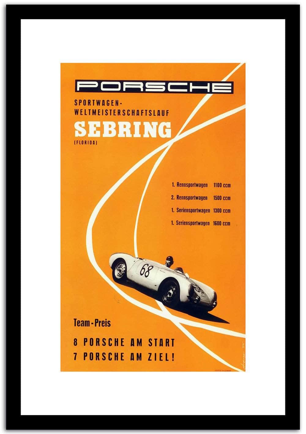 Sebring  Vintage Poster Fine Art Print