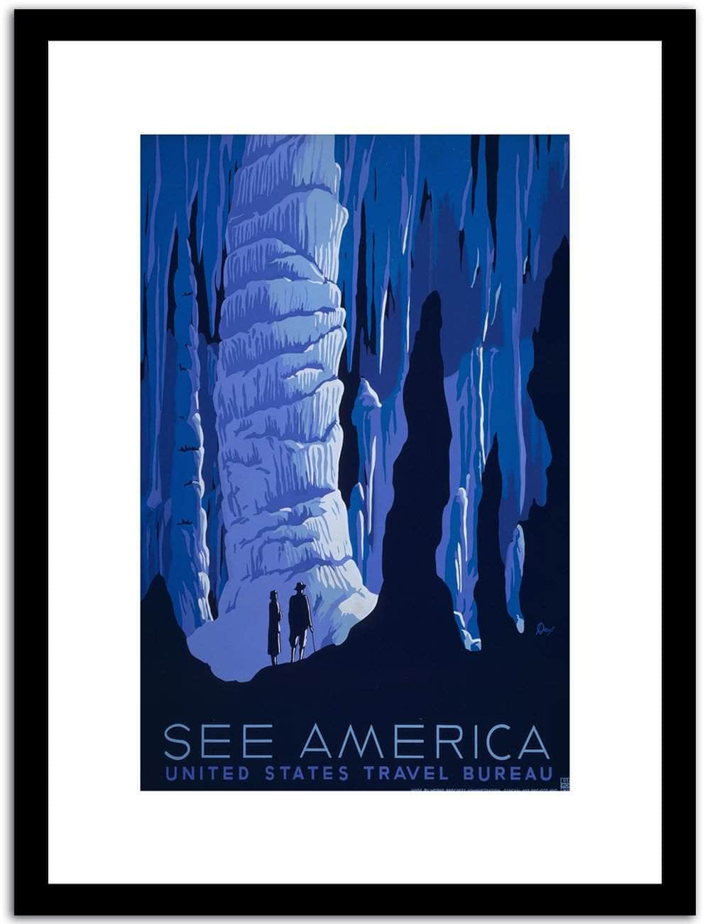 See America  Vintage Posterd Fine Art Print