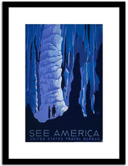 See America  Vintage Posterd Fine Art Print