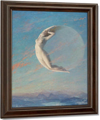 Selene By Albert Aublet Fine Art Print