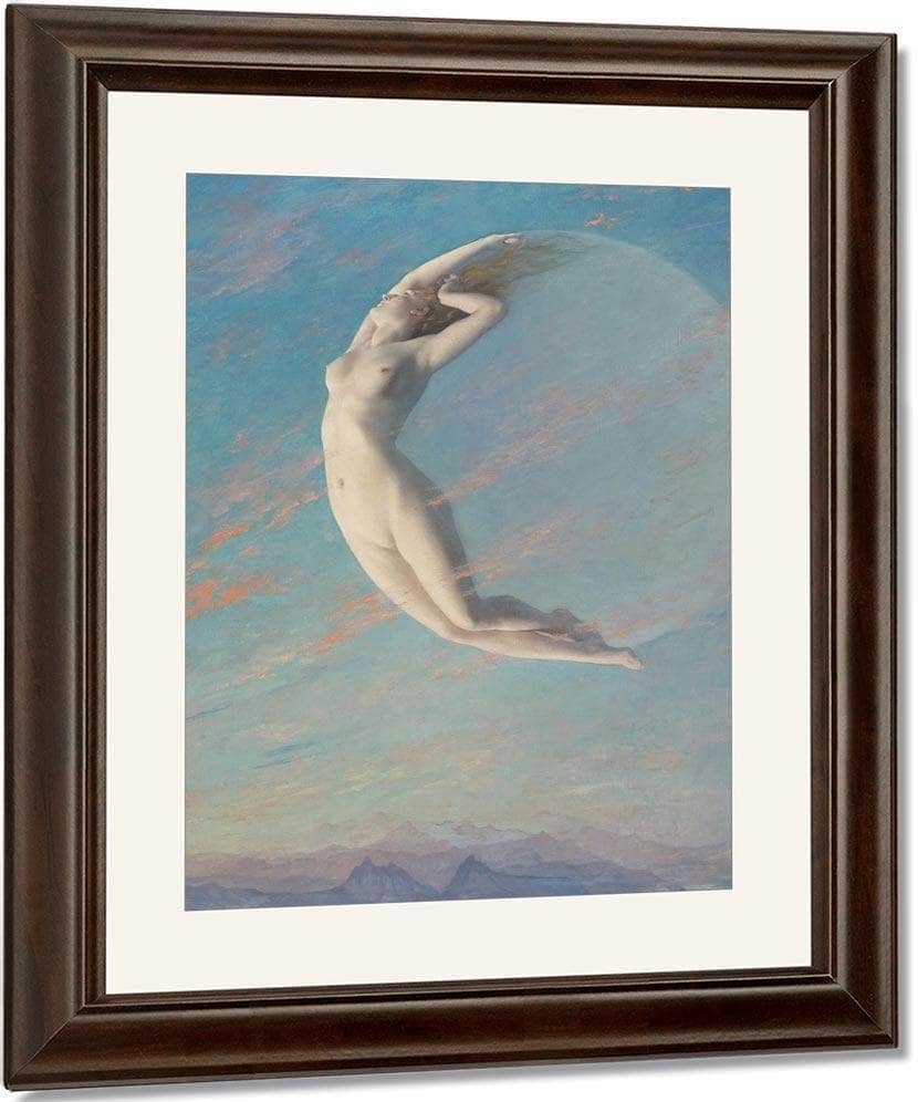 Selene By Albert Aublet Fine Art Print
