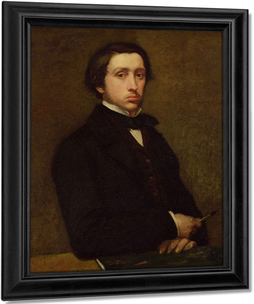 Self Portrait 1 By Edgar Degas Fine Art Print