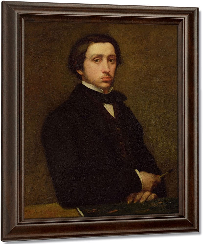 Self Portrait 1 By Edgar Degas Fine Art Print