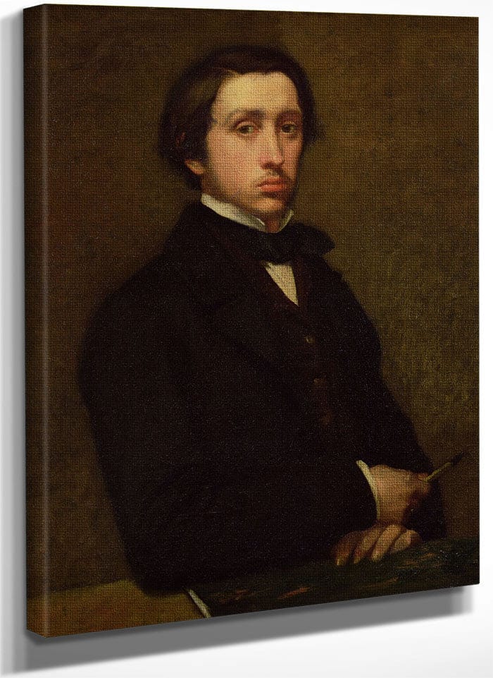 Self Portrait 1 By Edgar Degas Fine Art Print