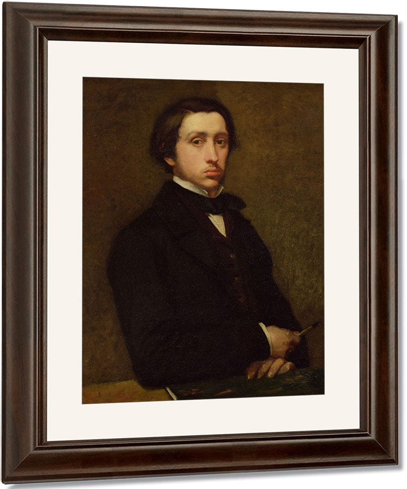 Self Portrait 1 By Edgar Degas Fine Art Print