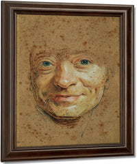 Self Portrait 1 By Maurice Quentin De La Tour Fine Art Print