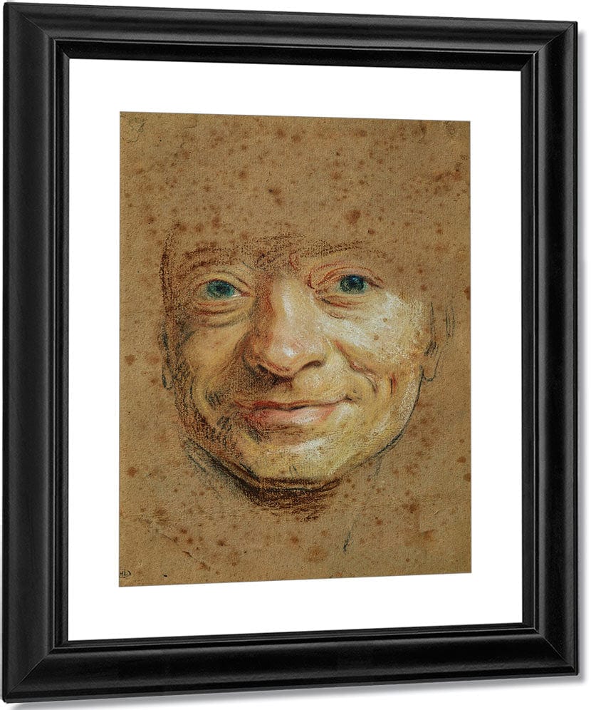 Self Portrait 1 By Maurice Quentin De La Tour Fine Art Print