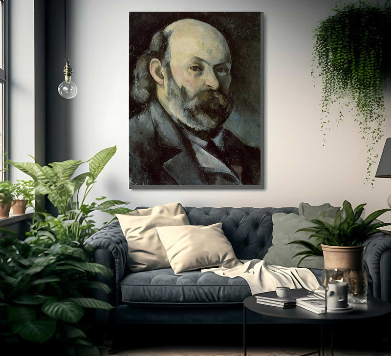 Self Portrait 1 By Paul Cezanne Fine Art Print