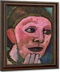 Self Portrait 10 By Paula Modersohn Becker Fine Art Print