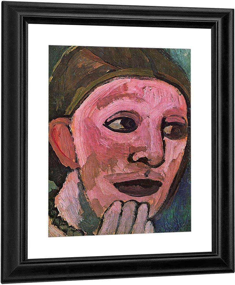 Self Portrait 10 By Paula Modersohn Becker Fine Art Print