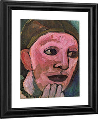 Self Portrait 10 By Paula Modersohn Becker Fine Art Print