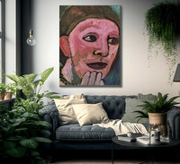 Self Portrait 10 By Paula Modersohn Becker Fine Art Print