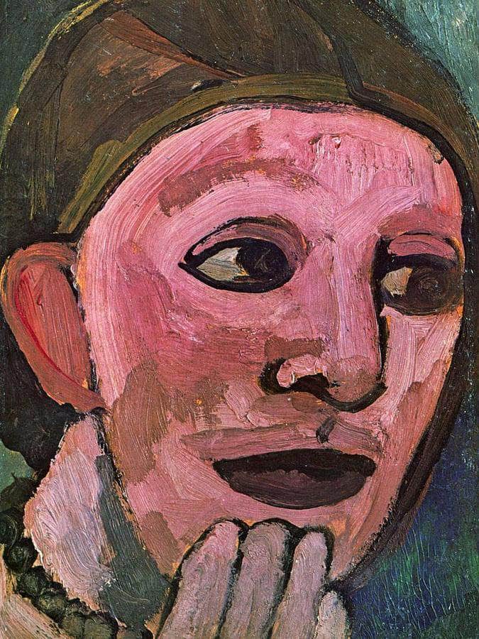 Self Portrait 10 By Paula Modersohn Becker Fine Art Print
