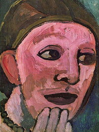 Self Portrait 10 By Paula Modersohn Becker Fine Art Print