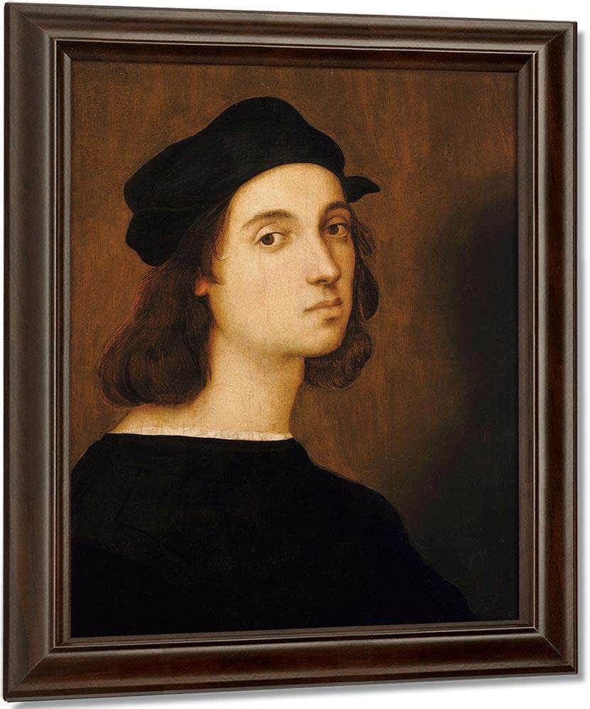 Self Portrait 1506 By Raphael Sanzio Fine Art Print