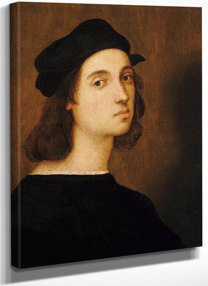 Self Portrait 1506 By Raphael Sanzio Fine Art Print