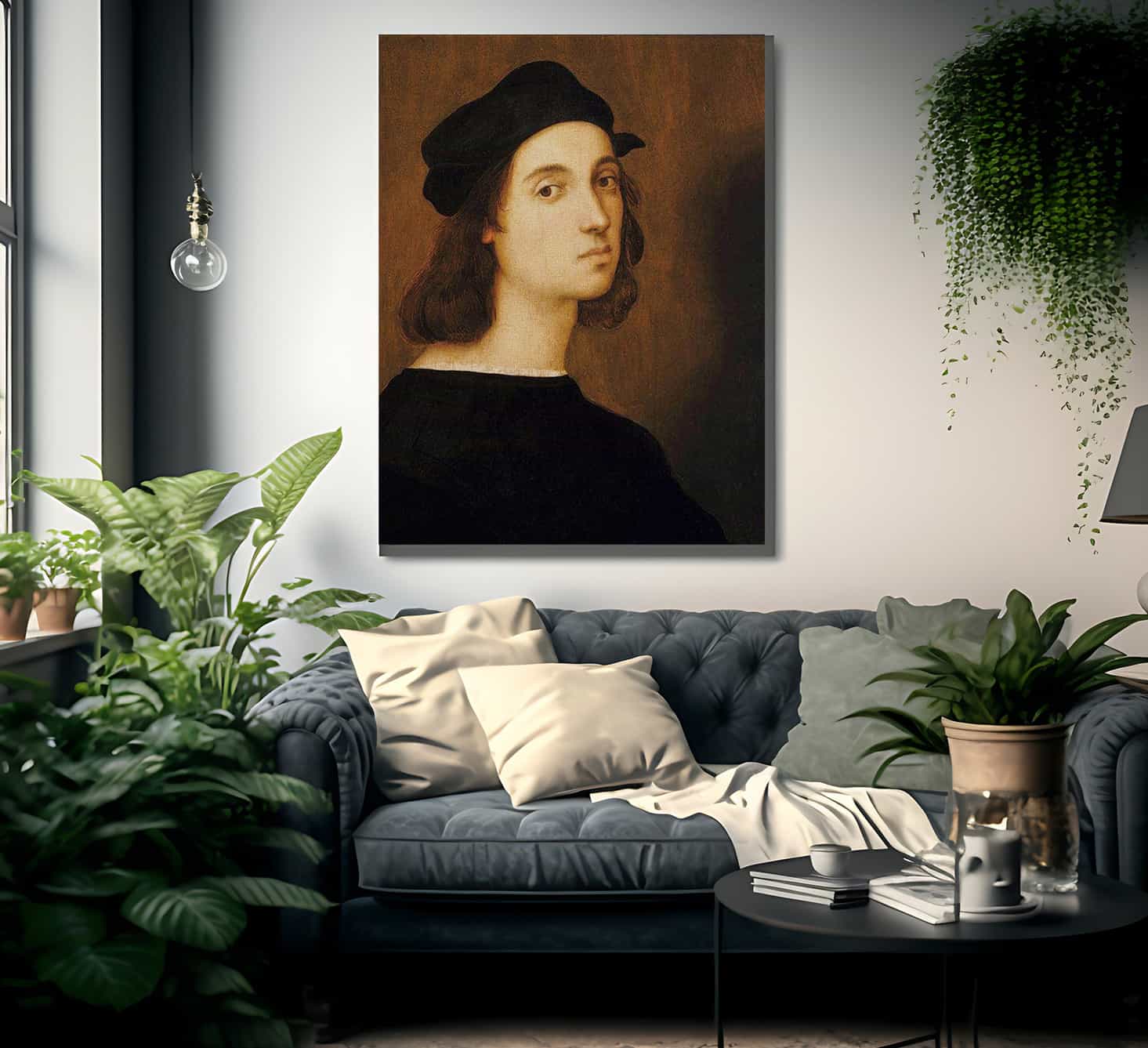 Self Portrait 1506 By Raphael Sanzio Fine Art Print