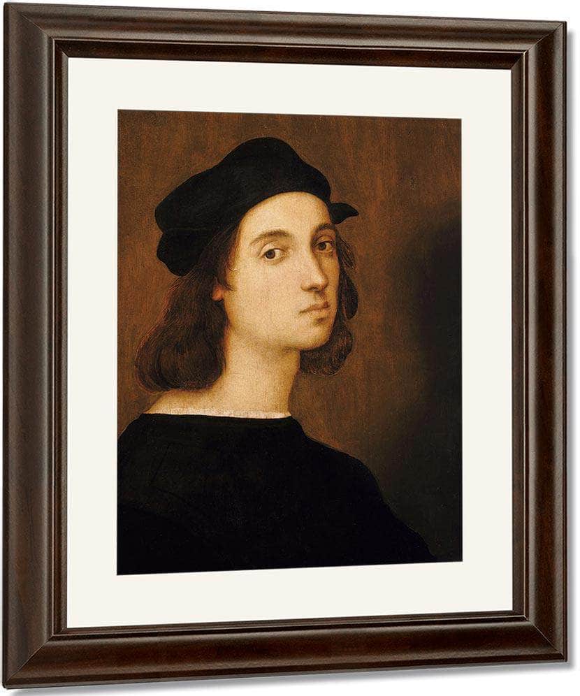 Self Portrait 1506 By Raphael Sanzio Fine Art Print