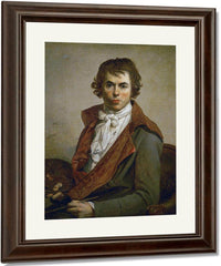 Self Portrait 1794 By Jacques Louis David Fine Art Print