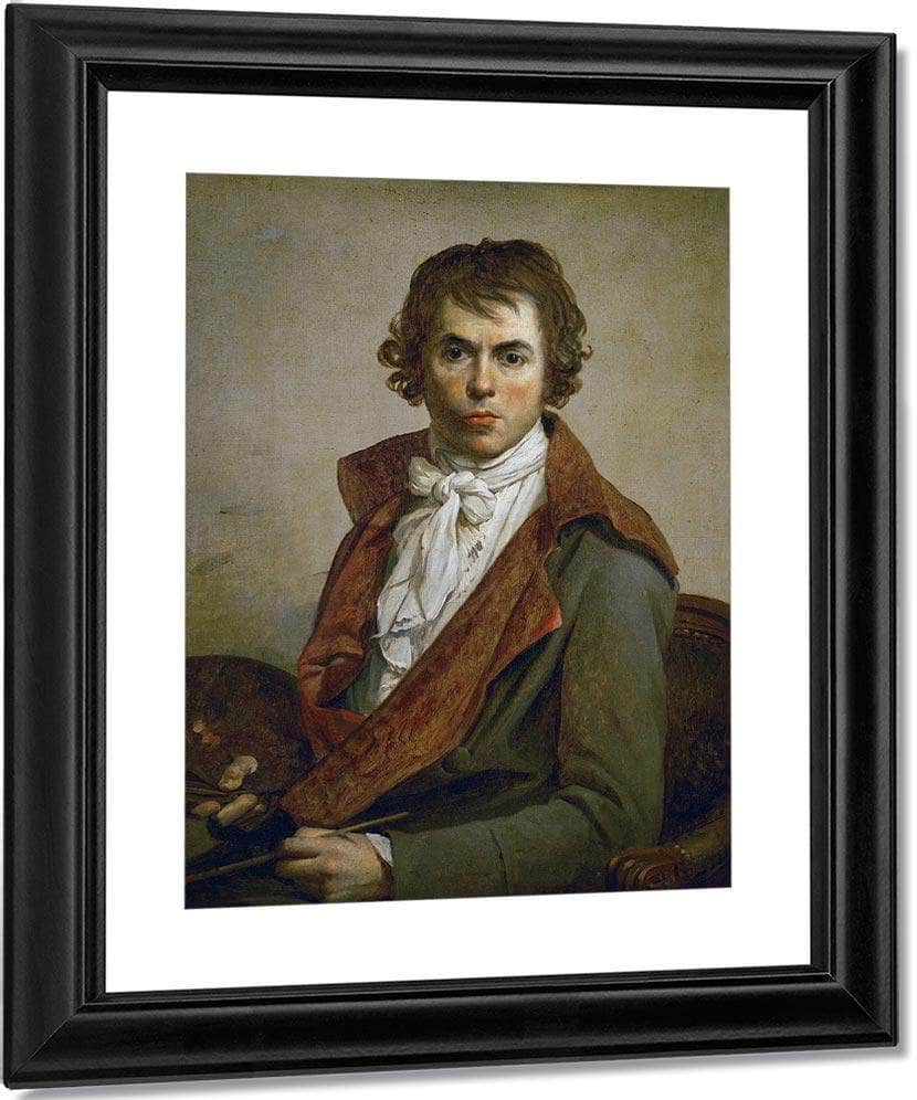 Self Portrait 1794 By Jacques Louis David Fine Art Print