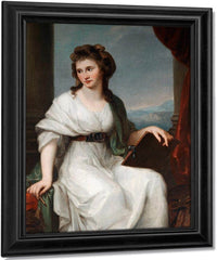 Self Portrait 1800 111 7X87Cm Cobbe Collection Cc 347 By Angelica Kauffmann Fine Art Print