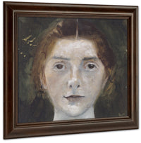 Self Portrait 1897 By Paula Modersohn Becker Fine Art Print