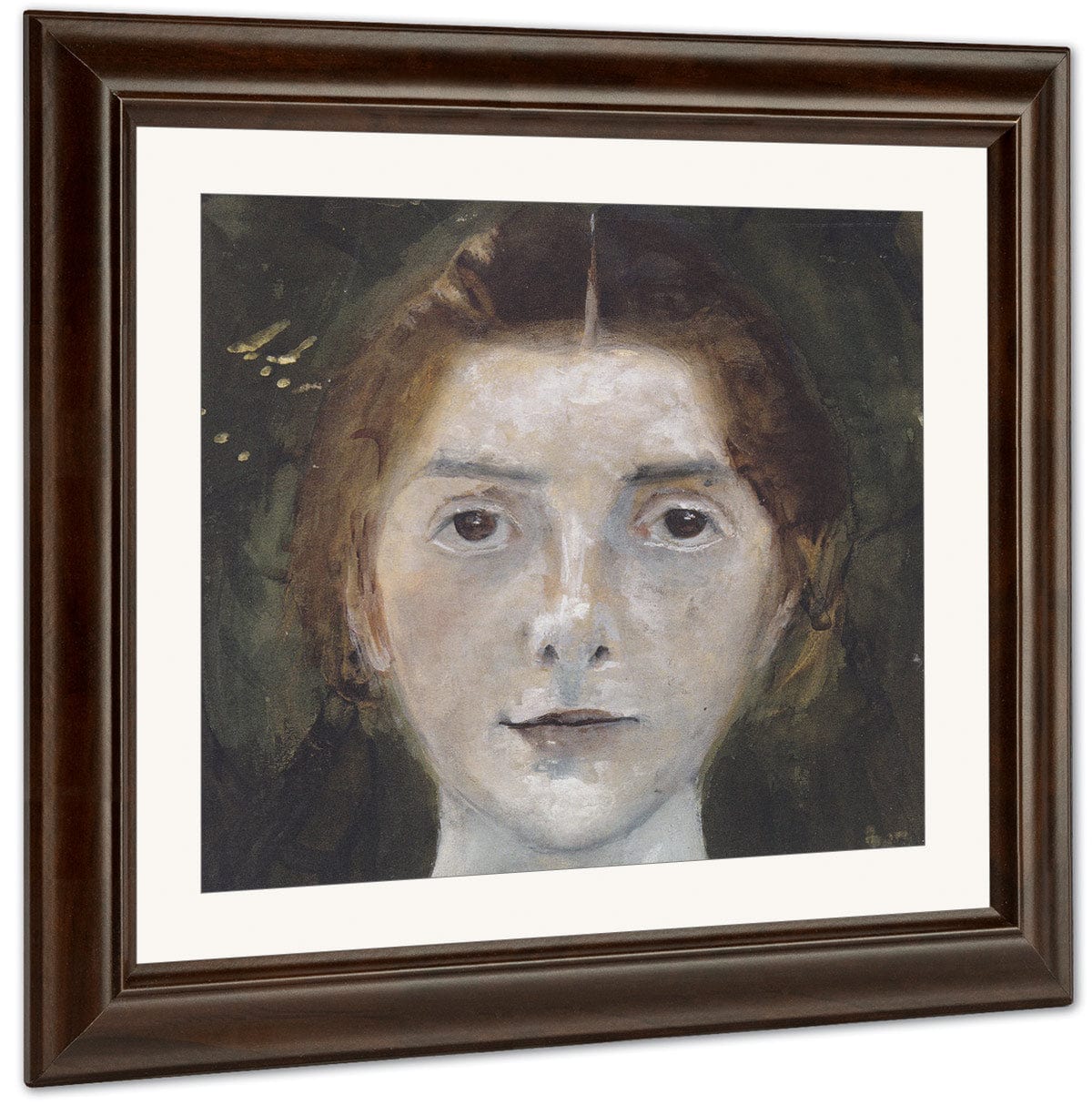 Self Portrait 1897 By Paula Modersohn Becker Fine Art Print
