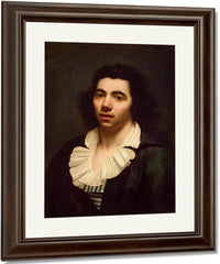 Self Portrait 1900 By Anne Louis Girodet Fine Art Print