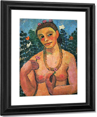 Self Portrait 1906 1906 By Paula Modersohn Becker Fine Art Print