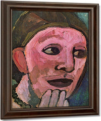 Self Portrait 1907 1907 By Paula Modersohn Becker Fine Art Print