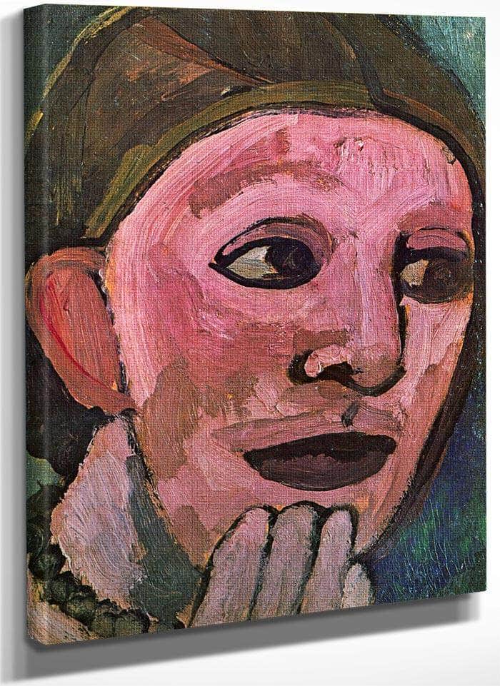 Self Portrait 1907 1907 By Paula Modersohn Becker Fine Art Print