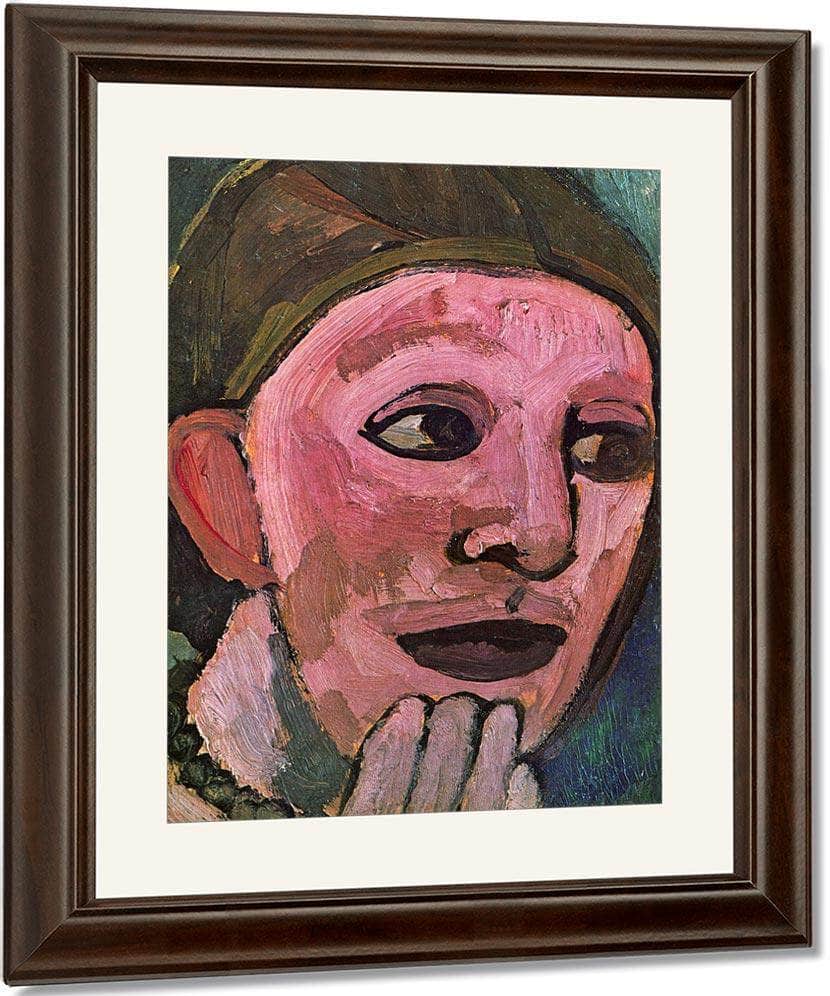 Self Portrait 1907 1907 By Paula Modersohn Becker Fine Art Print