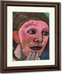 Self Portrait 1907 1907 By Paula Modersohn Becker Fine Art Print