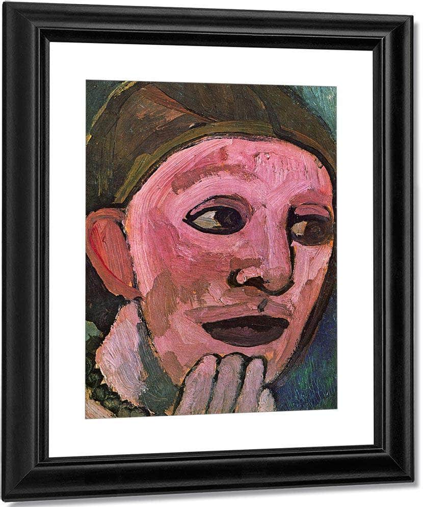 Self Portrait 1907 1907 By Paula Modersohn Becker Fine Art Print