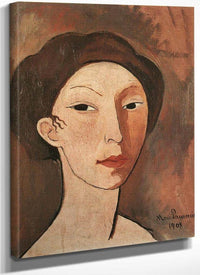 Self Portrait 1908 1908 By Marie Laurencin Fine Art Print