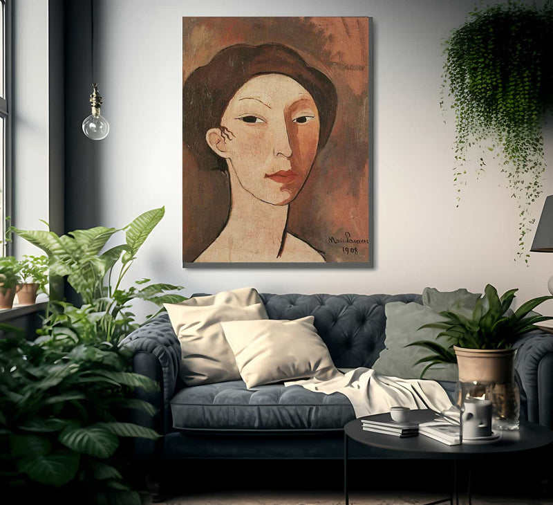 Self Portrait 1908 1908 By Marie Laurencin Fine Art Print