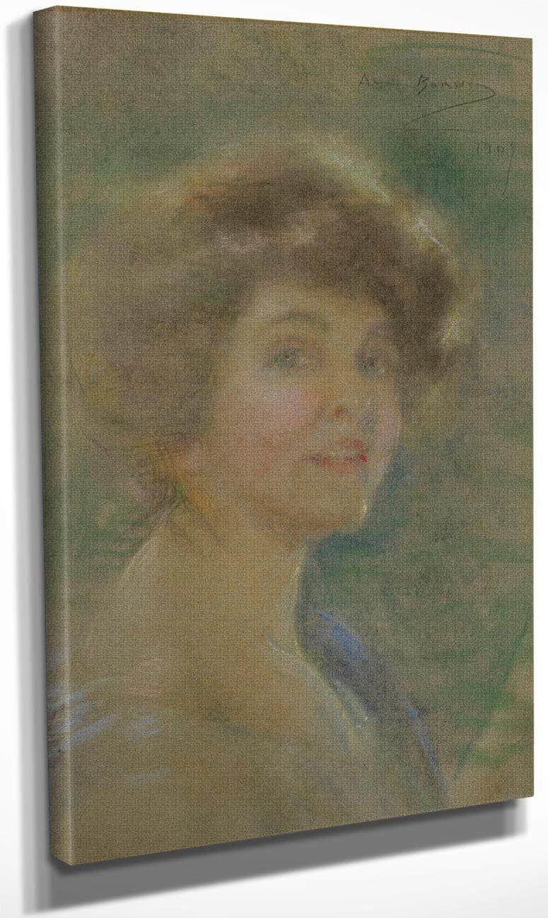 Self Portrait, 1909 By Alice Pike Barney Fine Art Print