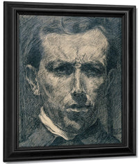 Self Portrait 1910 Ink And Graphite 26 X 22 2 Cm Met By Umberto Boccioni Fine Art Print
