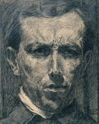 Self Portrait 1910 Ink And Graphite 26 X 22 2 Cm Met By Umberto Boccioni Fine Art Print