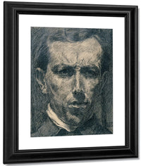 Self Portrait 1910 Ink And Graphite 26 X 22 2 Cm Met By Umberto Boccioni Fine Art Print