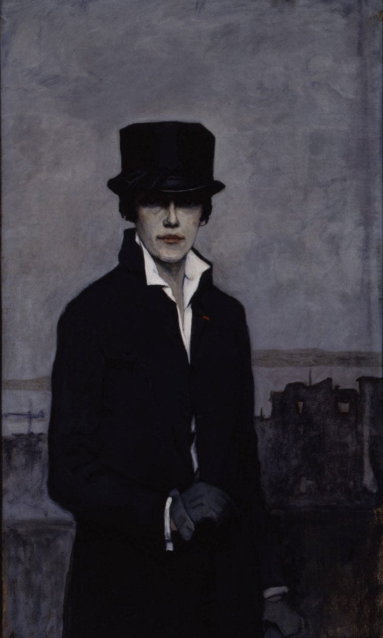 Self Portrait 1923 1923 By Romaine Brooks Fine Art Print