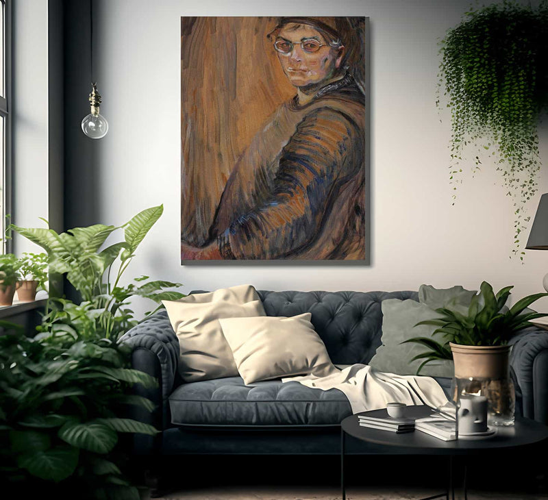 Self Portrait 1939 By Emily Carr Fine Art Print