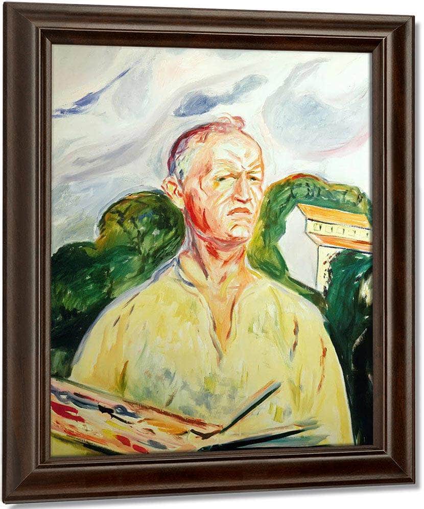 Self Portrait 2 By Edvard Munch Fine Art Print