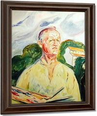 Self Portrait 2 By Edvard Munch Fine Art Print