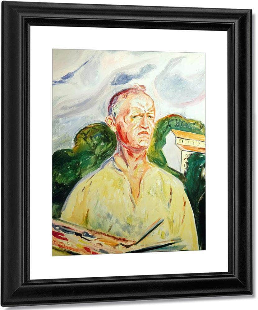 Self Portrait 2 By Edvard Munch Fine Art Print