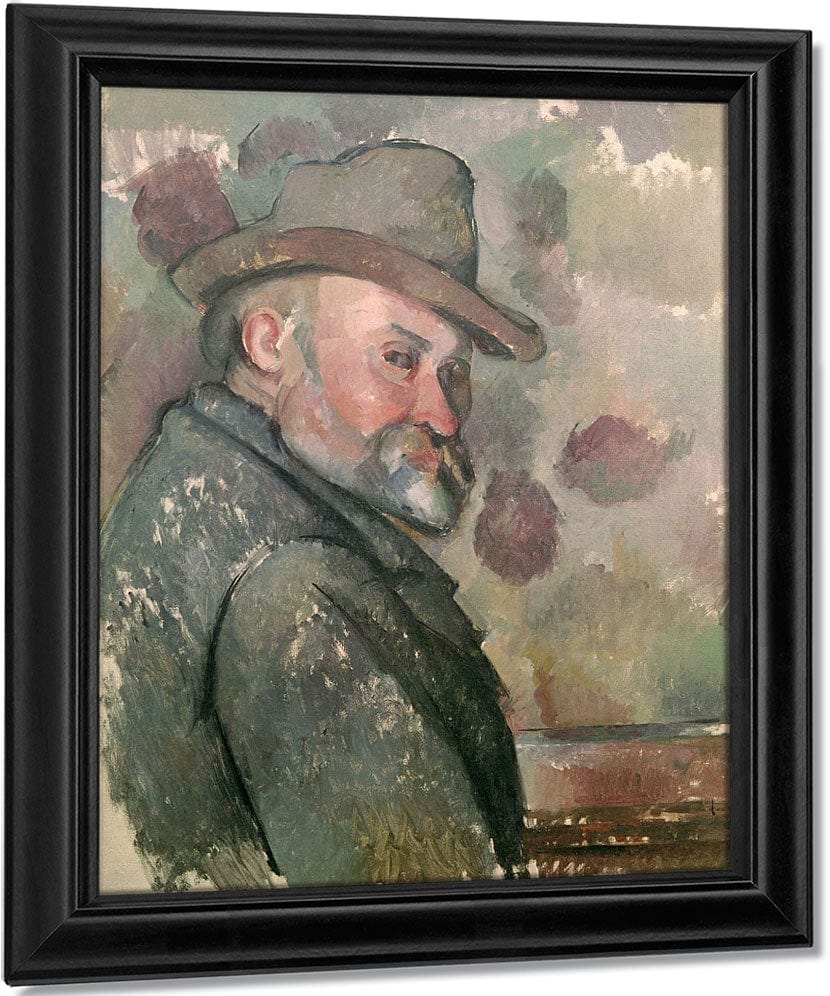 Self Portrait 2 By Paul Cezanne Fine Art Print