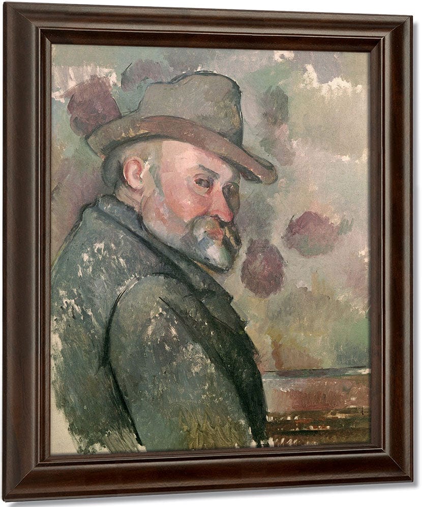 Self Portrait 2 By Paul Cezanne Fine Art Print