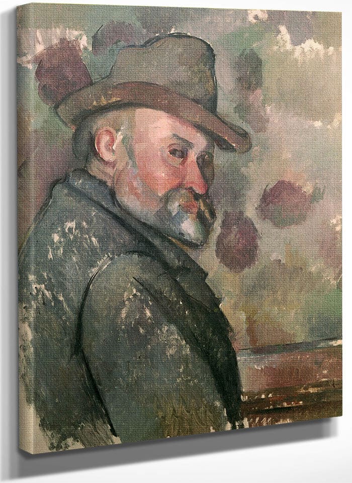 Self Portrait 2 By Paul Cezanne Fine Art Print